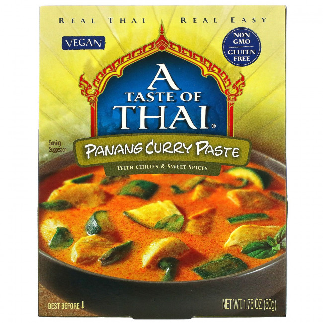 A Taste Of Thai, Пананг карри, 50 г (1,75 унции) A Taste Of Thai, Пананг карри, 50 г (1,75 унции)