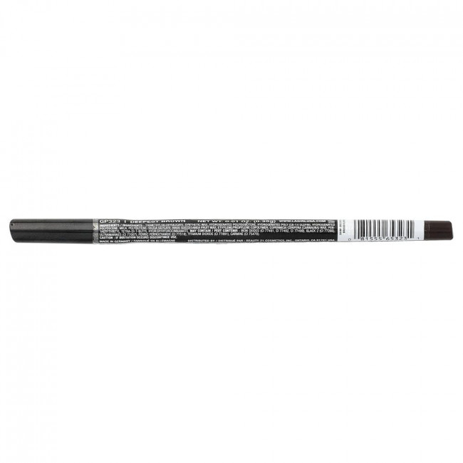 LA Girl, Ultimate Eye, Intense Stay Auto Eyeliner, GP323 Deepest Brown, 0.01 oz (0.35 g)