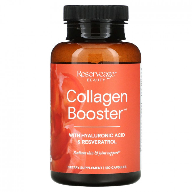 ReserveAge Nutrition, Collagen Booster, 120 капсул ReserveAge Nutrition, Collagen Booster, 120 капсул