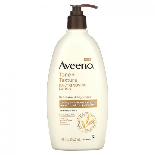Aveeno, Ежедневный восстанавливающий лосьон Tone + Texture, 532 мл (18 жидк. Унций)