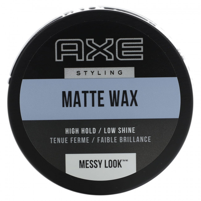 Axe, Матовый воск для укладки, высокая фиксация, слабый блеск, 75 г (2,64 унции) Axe, Матовый воск для укладки, высокая фиксация, слабый блеск, 75 г (2,64 унции)
