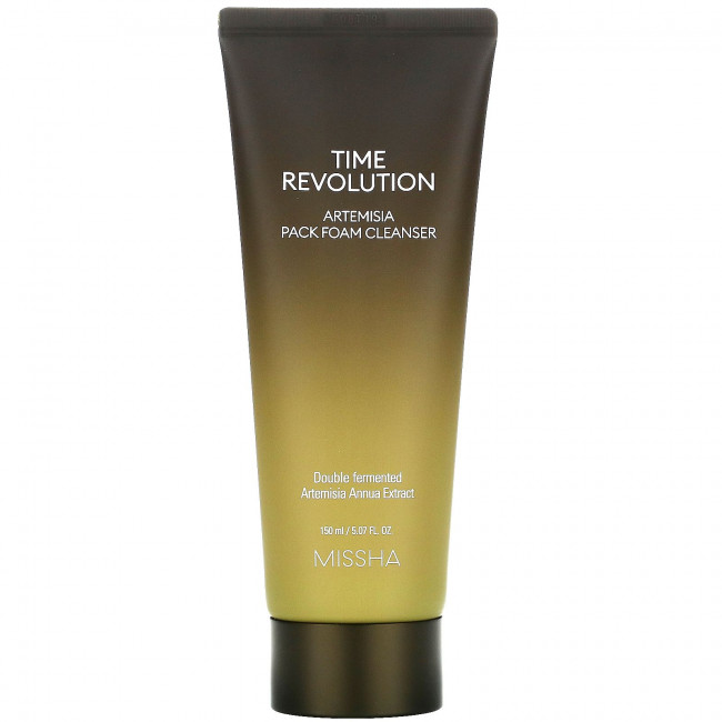 Missha, Time Revolution, очищающая пенка с полыней, 150 мл (5,07 жидк. Унции) Missha, Time Revolution, очищающая пенка с полыней, 150 мл (5,07 жидк. Унции)
