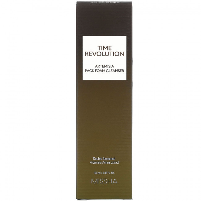 Missha, Time Revolution, очищающая пенка с полыней, 150 мл (5,07 жидк. Унции) Missha, Time Revolution, очищающая пенка с полыней, 150 мл (5,07 жидк. Унции)