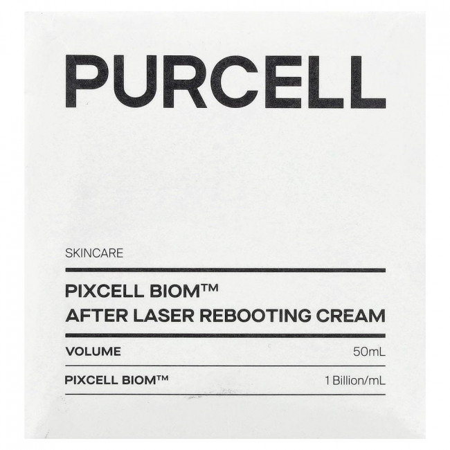 PURCELL, Pixcell Biom™ Крем для восстановления после лазерной эпиляции, 50 мл (1,69 жидких унций)
