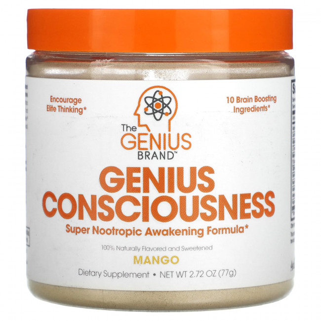 The Genius Brand, Genius Consciousness, манго, 77 г (2,72 унции) The Genius Brand, Genius Consciousness, манго, 77 г (2,72 унции)