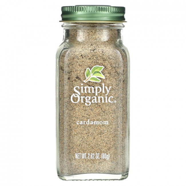 Simply Organic, Кардамон, 80 г (2,82 унции) Simply Organic, Кардамон, 80 г (2,82 унции)