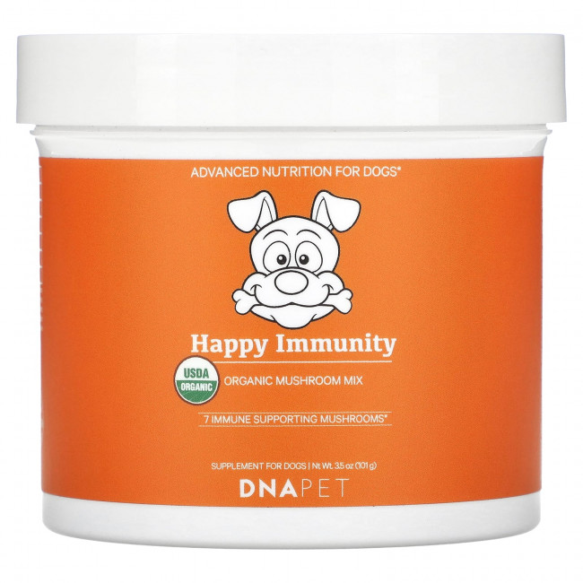 Codeage, Happy Immunity, смесь органических грибов, для собак, 101 г (3,5 унции) Codeage, Happy Immunity, смесь органических грибов, для собак, 101 г (3,5 унции)
