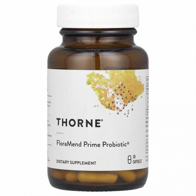 Thorne Research, FloraMend Prime Probiotic, 30 капсул