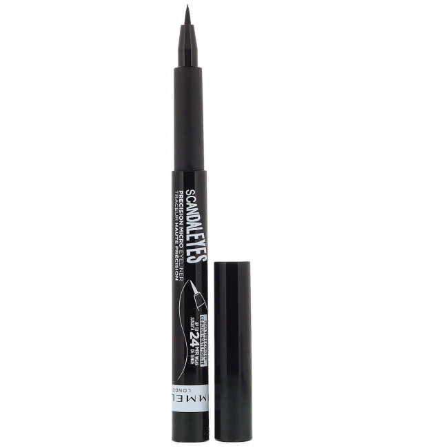 Rimmel London, Подводка-фломастер Scandaleyes, 001 черная, 1,1 мл Rimmel London, Подводка-фломастер Scandaleyes, 001 черная, 1,1 мл