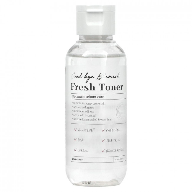 Mizon, Good Bye Blemish, Fresh Toner, 4.05 fl oz (120 ml)