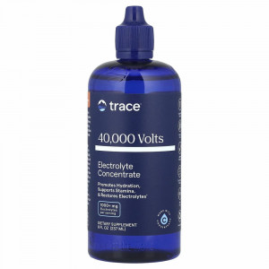 Trace Minerals ®, TM Sport, 40 000 Вольт!, Электролитический концентрат, 237 мл (8 жидк. унций)