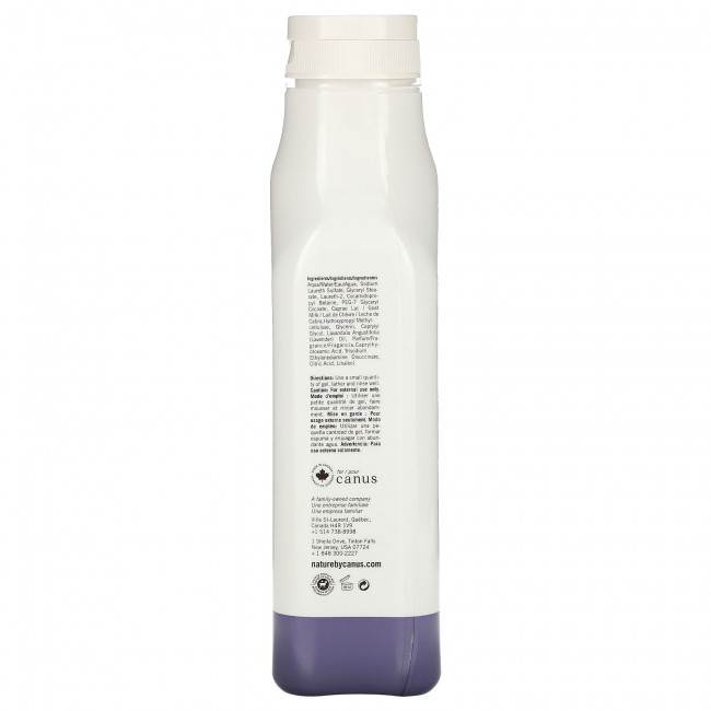 Nature by Canus, Fresh Goat Milk, Шелковистое средство для душа, масло лаванды, 16,9 жидких унций (500 мл) Nature by Canus, Fresh Goat Milk, Шелковистое средство для душа, масло лаванды, 16,9 жидких унций (500 мл)