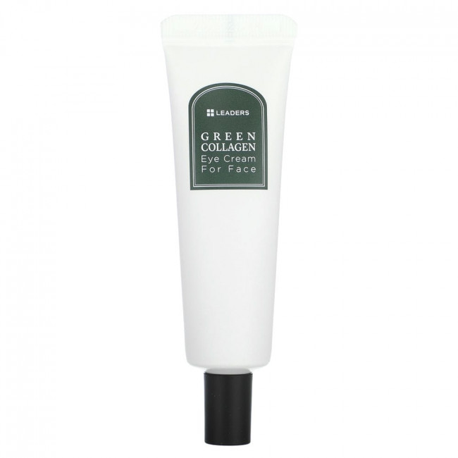 Leaders, Green Collagen Eye Cream For Face, 1.01 fl oz (30 ml)