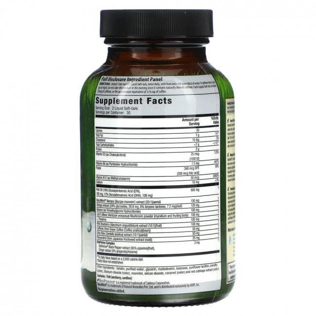 Irwin Naturals, Healthy Brain, All-Day Focus, 60 Liquid Soft-Gels