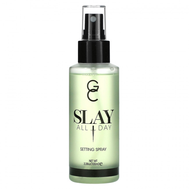Gerard Cosmetics, Slay All Day, спрей для закрепления, зеленый чай, 100 мл (3,38 унции)