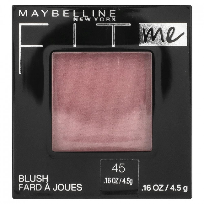Maybelline, Fit Me, Blush, 45 Plum, 0.16 oz (4.5 g)
