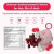 rite., Glow Gummies, Малиновые, 60 веганских жевательных конфет