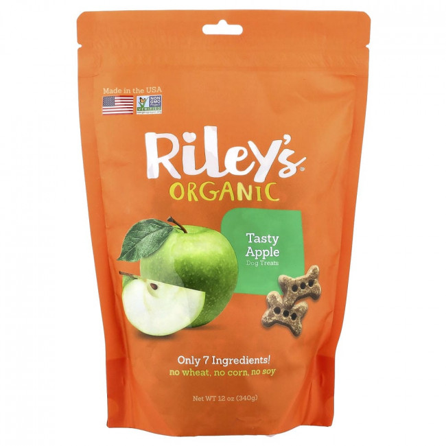 Лакомства для собак Riley's Pets, Вкусное яблоко, 340 г (12 унций)