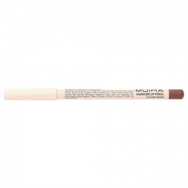 Карандаш для губ Moira Beauty Signature Lip Pencil, оттенок 010 Sandy Brown, 1,1 г (0,04 унции) Карандаш для губ Moira Beauty Signature Lip Pencil, оттенок 010 Sandy Brown, 1,1 г (0,04 унции)