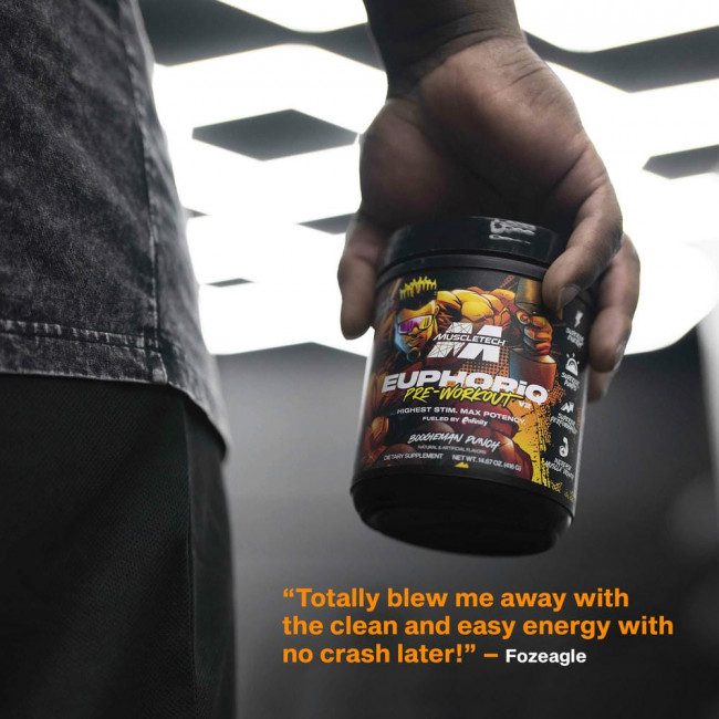 MuscleTech, EuphoriQ® Pre-Workout V2, Boogieman Punch, 416 г (14,67 унций)