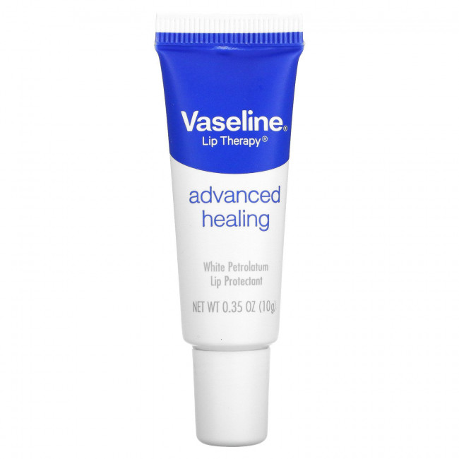 Vaseline, Lip Therapy, улучшенное заживление, средство для губ, 10 г (0,35 унции) Vaseline, Lip Therapy, улучшенное заживление, средство для губ, 10 г (0,35 унции)