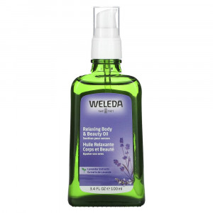 Weleda, Расслабляющее масло для тела и красоты, Экстракты лаванды, 3.4 ж. унц.(100 мл)