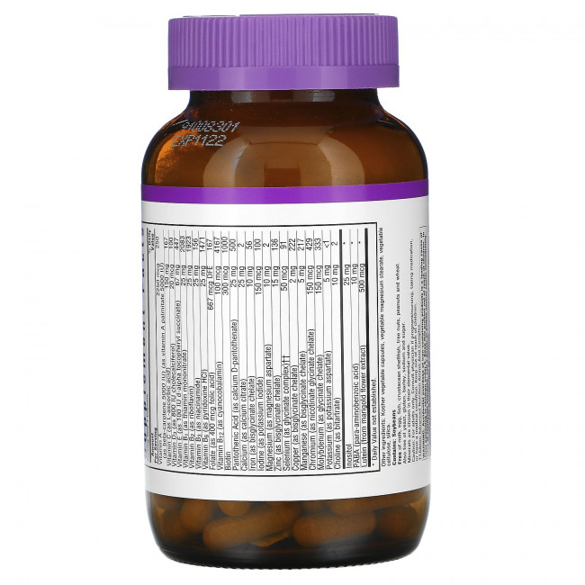 Bluebonnet Nutrition, Мультивитамины Multi One, для ежедневного употребления, 120 растительных капсул Bluebonnet Nutrition, Мультивитамины Multi One, для ежедневного употребления, 120 растительных капсул