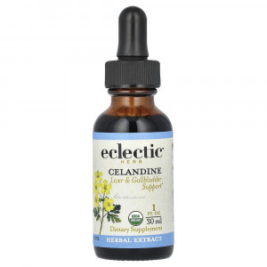 Экстракт чистотела Eclectic Herb, 250 мг, 30 мл (1 жидкая унция)
