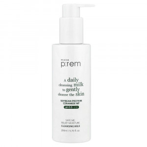 make p:rem, Safe Me. Relief Moisture Cleansing Milk, 6.76 fl oz (200 ml)
