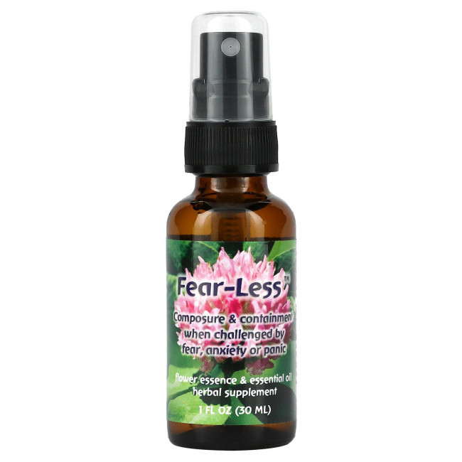 Flower Essence Services, Fear-Less, цветочная эссенция и эфирное масло, 30 мл Flower Essence Services, Fear-Less, цветочная эссенция и эфирное масло, 30 мл
