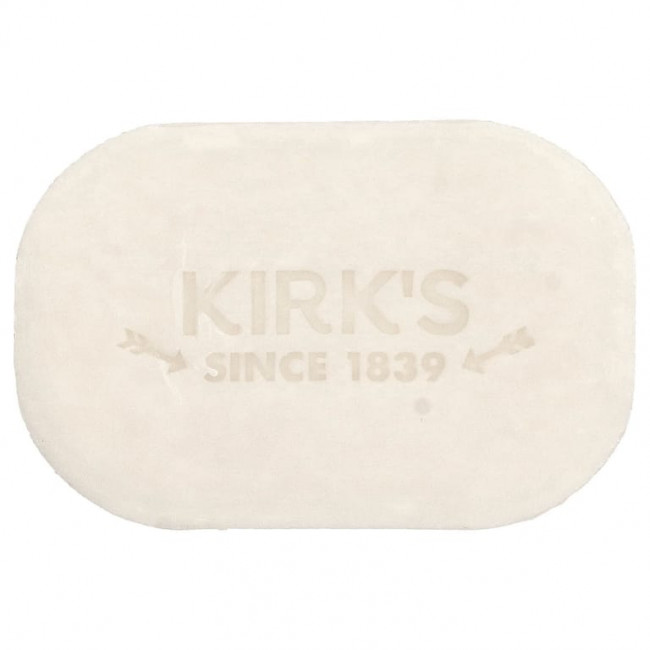 Kirk's, кастильское кусковое мыло, для чувствительной кожи, лаванда и ваниль, 113 г (4 унции) Kirk's, кастильское кусковое мыло, для чувствительной кожи, лаванда и ваниль, 113 г (4 унции)