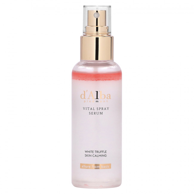d'Alba, Vital Spray Serum, белый трюфель, 100 мл (3,38 жидк. Унции) d'Alba, Vital Spray Serum, белый трюфель, 100 мл (3,38 жидк. Унции)