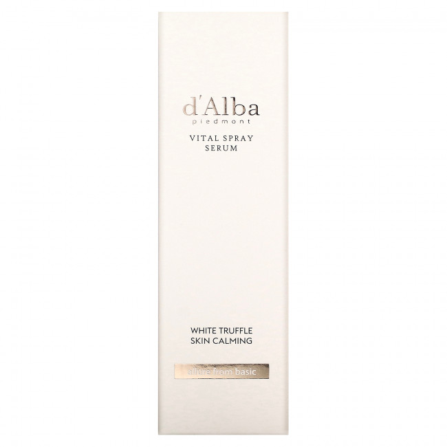 d'Alba, Vital Spray Serum, белый трюфель, 100 мл (3,38 жидк. Унции) d'Alba, Vital Spray Serum, белый трюфель, 100 мл (3,38 жидк. Унции)