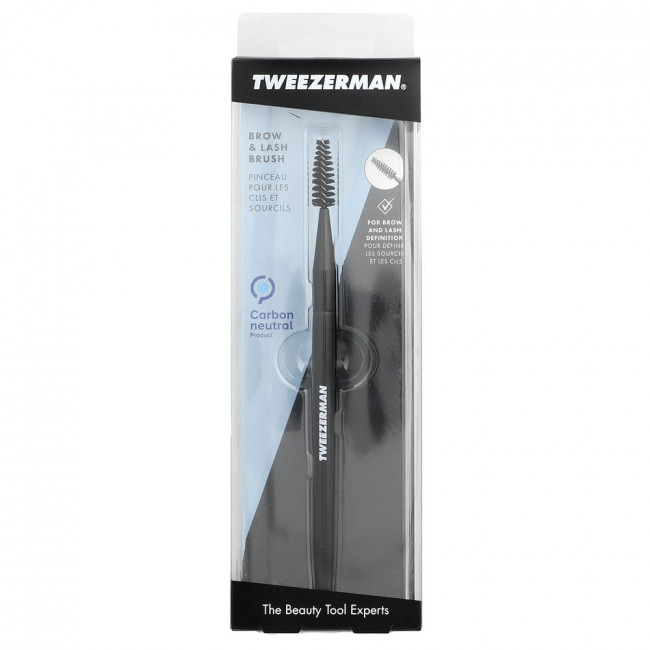 Кисточка для бровей и ресниц Tweezerman, 1 шт. Кисточка для бровей и ресниц Tweezerman, 1 шт.
