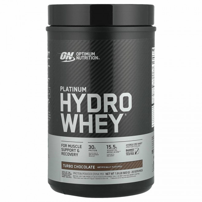 Optimum Nutrition, Platinum Hydro Whey, турбо-шоколад, 795 г (1,75 фунта) Optimum Nutrition, Platinum Hydro Whey, турбо-шоколад, 795 г (1,75 фунта)