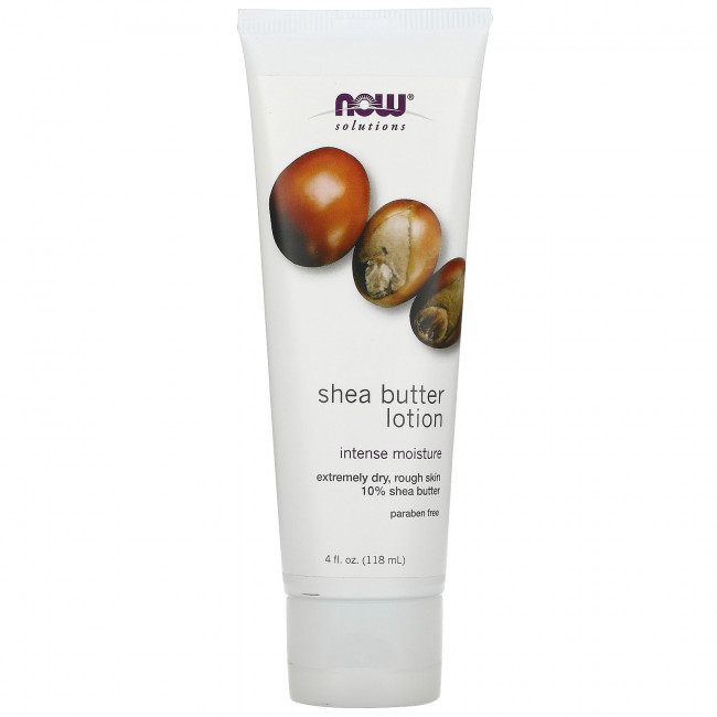 NOW Foods, Solutions, Лосьон на основе масла ши, 4 жидкие унции (118 мл) NOW Foods, Solutions, Лосьон на основе масла ши, 4 жидкие унции (118 мл)