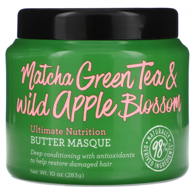 Not Your Mother's, Ultimate Nutrition Butter Masque, зеленый чай матча и цветы дикой яблони, 283 г (10 унций) Not Your Mother's, Ultimate Nutrition Butter Masque, зеленый чай матча и цветы дикой яблони, 283 г (10 унций)