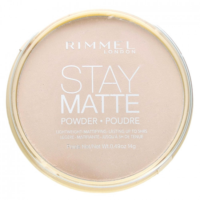Rimmel London, Матовая пудра Stay Matte Powder, 003 Natural, 0,49 унции (14 г)