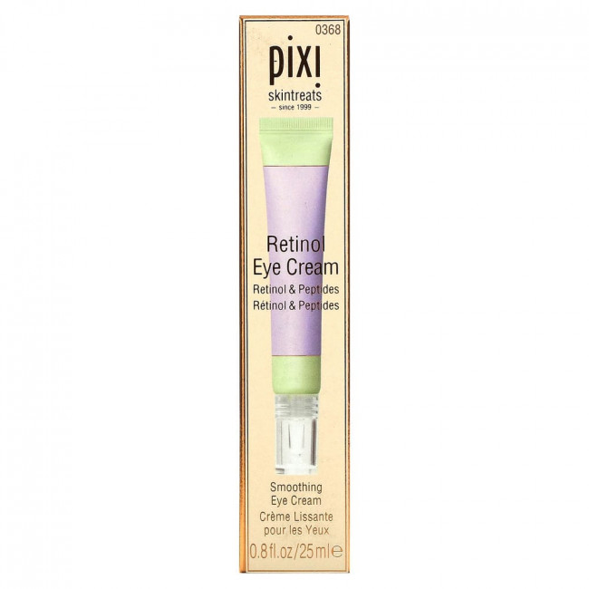 Pixi Beauty, крем для области вокруг глаз с ретинолом, разглаживающий крем для век, 25 мл (0,84 жидк. унции)