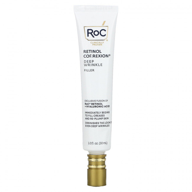 RoC, Retinol Correxion, средство для устранения глубоких морщин, 30 мл (1 жидк. Унция) RoC, Retinol Correxion, средство для устранения глубоких морщин, 30 мл (1 жидк. Унция)
