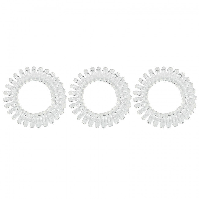 Invisibobble, Original, бесследное кольцо для волос, кристально чистое, 3 шт. В упаковке