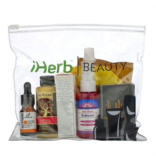 Promotional Products, iHerb Beauty Bag, набор из 7 предметов