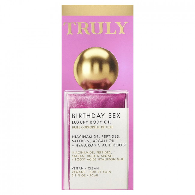 Truly Beauty, Birthday Sex Luxury Body Oil, 3.1 fl oz (90 ml)