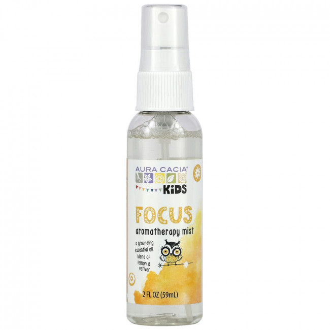 Aura Cacia, Kids, ароматерапевтический спрей для детей, 59 мл (2 жидк. Унции)