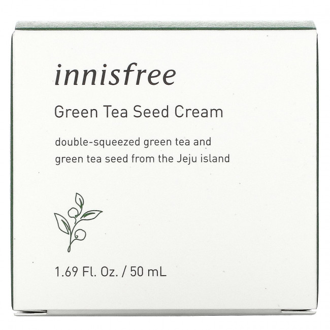 Innisfree, крем с экстрактом семян зеленого чая, 50 мл (1,69 жидк. унции) Innisfree, крем с экстрактом семян зеленого чая, 50 мл (1,69 жидк. унции)