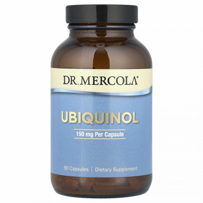 Dr. Mercola, Убихинол, 150 мг, 90 капсул