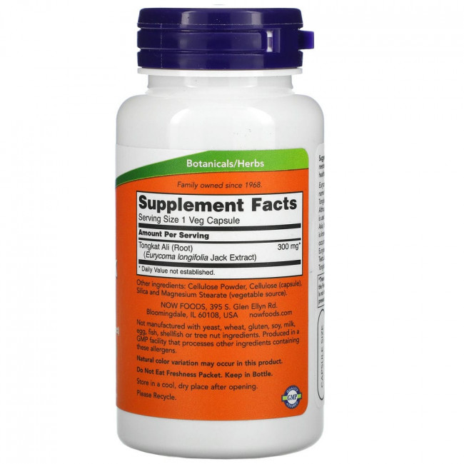 NOW Foods, TestoJack 300, 300 мг, 60 вегетарианских капсул NOW Foods, TestoJack 300, 300 мг, 60 вегетарианских капсул
