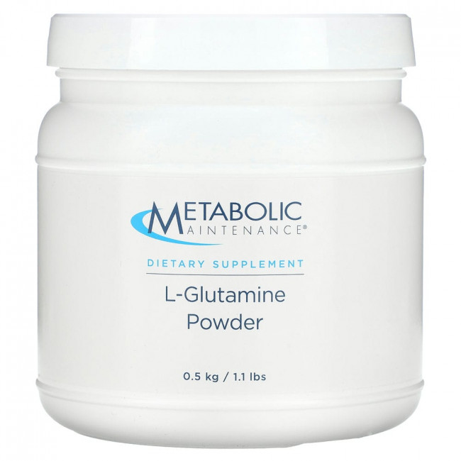 Metabolic Maintenance, L-Glutamine Powder, 1.1 lb (0.5 kg)