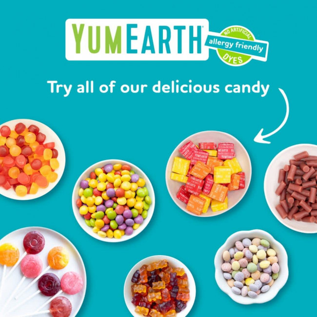 YumEarth, жевательные мишки, ассорти, 10 порционных упаковок по 19,8 г (0,7 унции)
