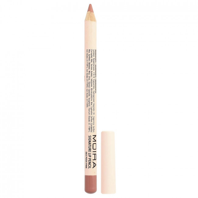 Карандаш для губ Moira Beauty Signature Lip Pencil, оттенок 003 Posh Pink, 1,1 г (0,04 унции)